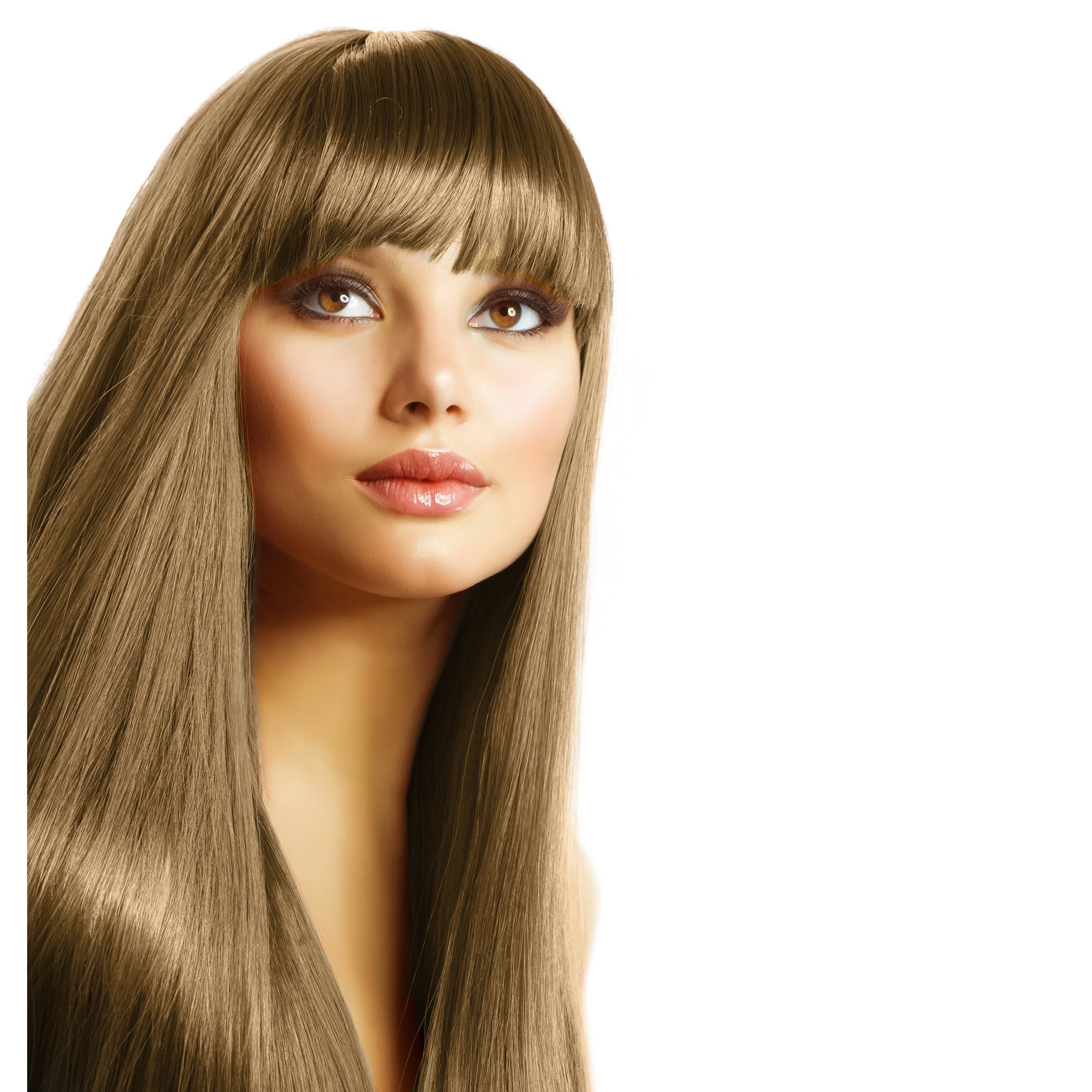 Shop Sono 100 Percent Human Hair Straight Across Clip In Bang