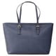 Michael Kors Jet Set Navy and Claret Medium Tote Bag - Free Shipping ...