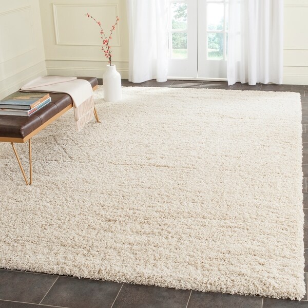 Safavieh Laguna Shag Beige Rug - 8'6" x 12'