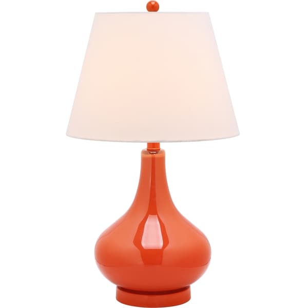 orange gourd lamp