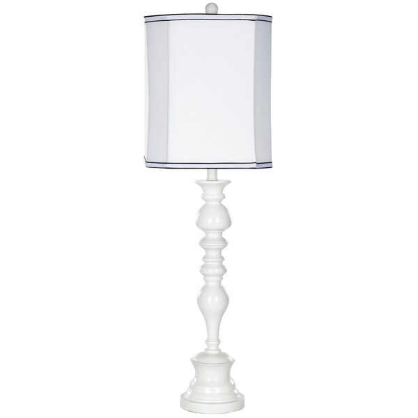 Safavieh Lighting 36-inch Polly Candlestick White Table Lamp