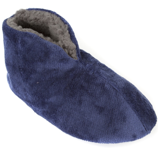 mens fleece slippers