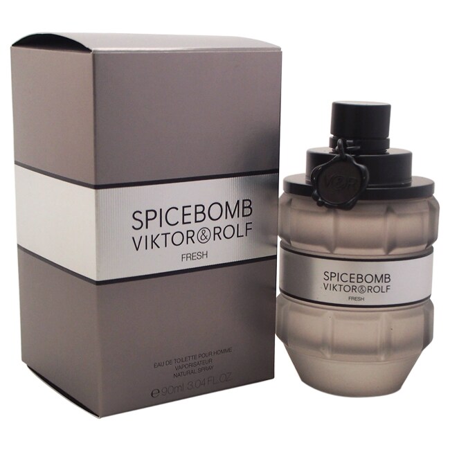 Viktor Rolf Spicebomb Fresh Men S 3 04 Ounce Eau De Toilette Spray Overstock