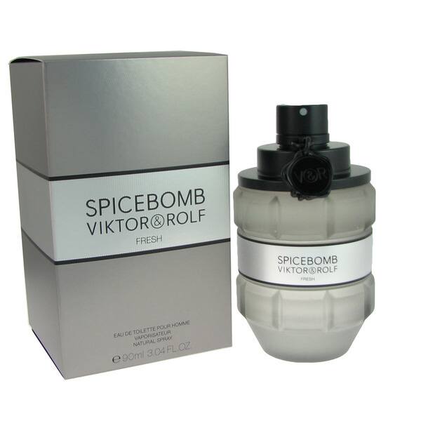 Viktor Rolf Spicebomb Fresh Men S 3 04 Ounce Eau De Toilette Spray Overstock