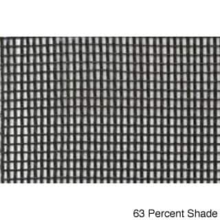 Riverstone Industries Shade Cloth (12 x 25) - BLACK 12FT X 25FT 63 Percent Shade