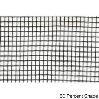 Riverstone Industries Shade Cloth (12 x 25) - BLACK 12FT X 25FT 30 Percent Shade
