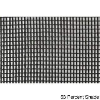 Riverstone Industries Shade Cloth (8 x 15) - BLACK 8FT X 15FT 63 Percent Shade