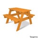 preview thumbnail 24 of 30, POLYWOOD Kids Outdoor Picnic Table Tangerine