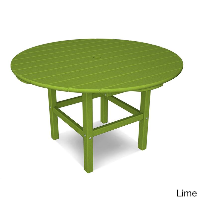POLYWOOD Kids 38" Dining Table - Lime