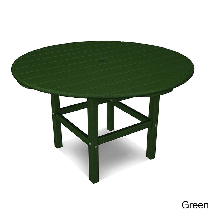 POLYWOOD Kids 38" Dining Table - Green