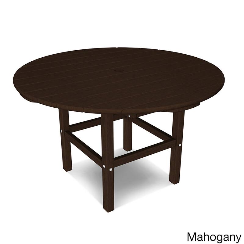 POLYWOOD Kids 38" Dining Table - Mahogany