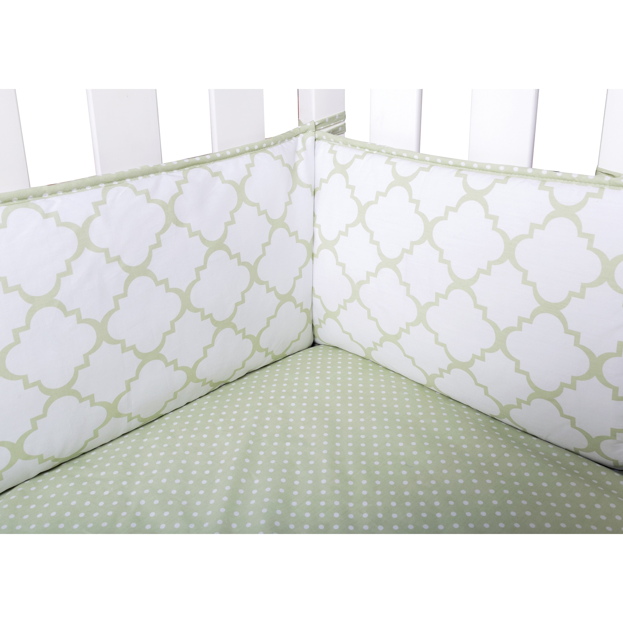 Shop Trend Lab Sea Foam Crib Bumpers Overstock 10909742