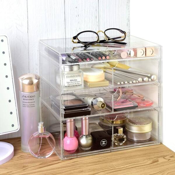 Shop Ikee Design Acrylic 4 Drawer Cosmetic Organizer Free