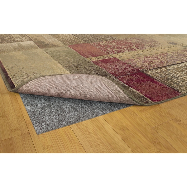 RugPadUSA - Dual Surface - 8'x10' - 1/4 Thick - Felt + Rubber - Non-Slip Backing Rug Pad - Safe for All Floors