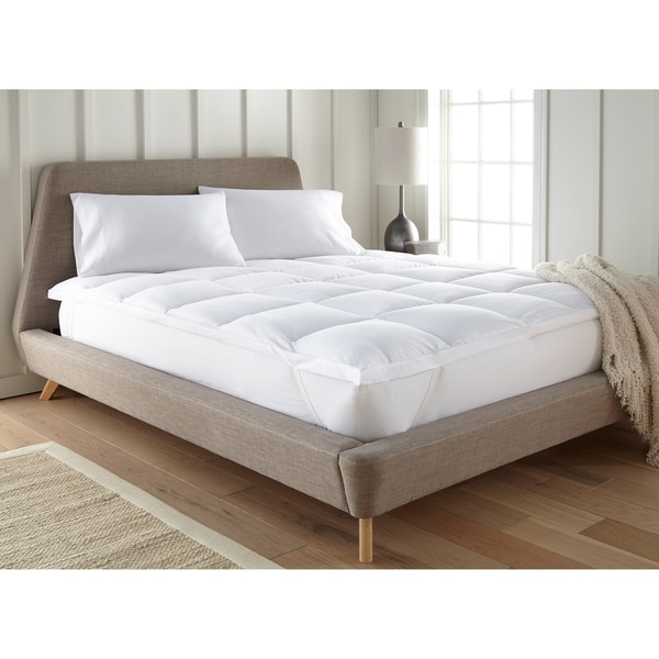 Soft Essentials Premium Ultra Plush Mattress Topper - White