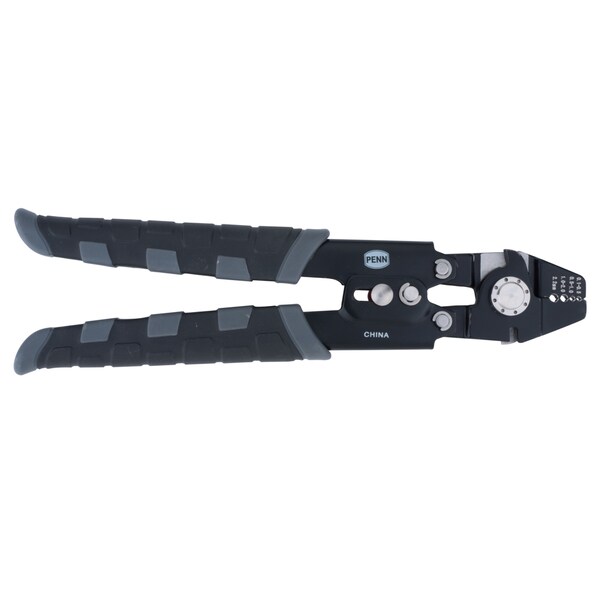 Penn 10-inch Leader Crimp Black/ Grey Knife