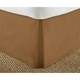 preview thumbnail 6 of 19, Becky Cameron Pleated 14-inch Drop Bed Skirt California King - Mocha