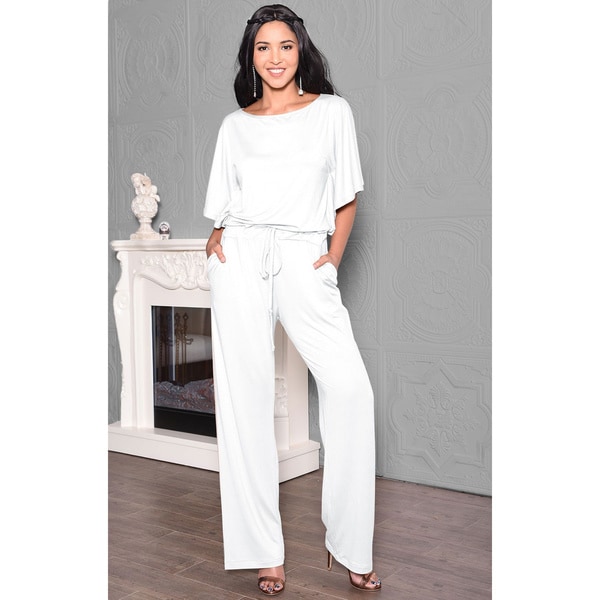 Short sleeve formal outlet jumpsuit