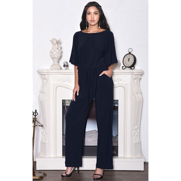 formal jumpsuit with sleeves