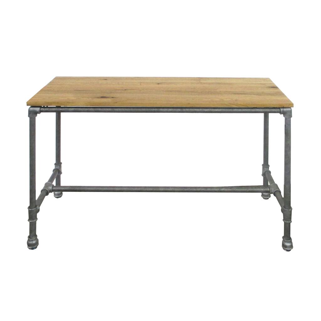 Metal/Wood Table (48 Inches Long 18 Inches Wide)