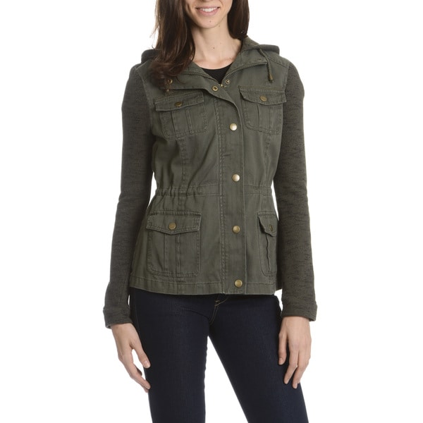 Shop Ashley Women's Green Anorak Jacket - Free Shipping Today ...