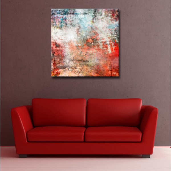 Ready2HangArt 'Abstract ABS VI' Modern Canvas Wall Art - Overstock ...