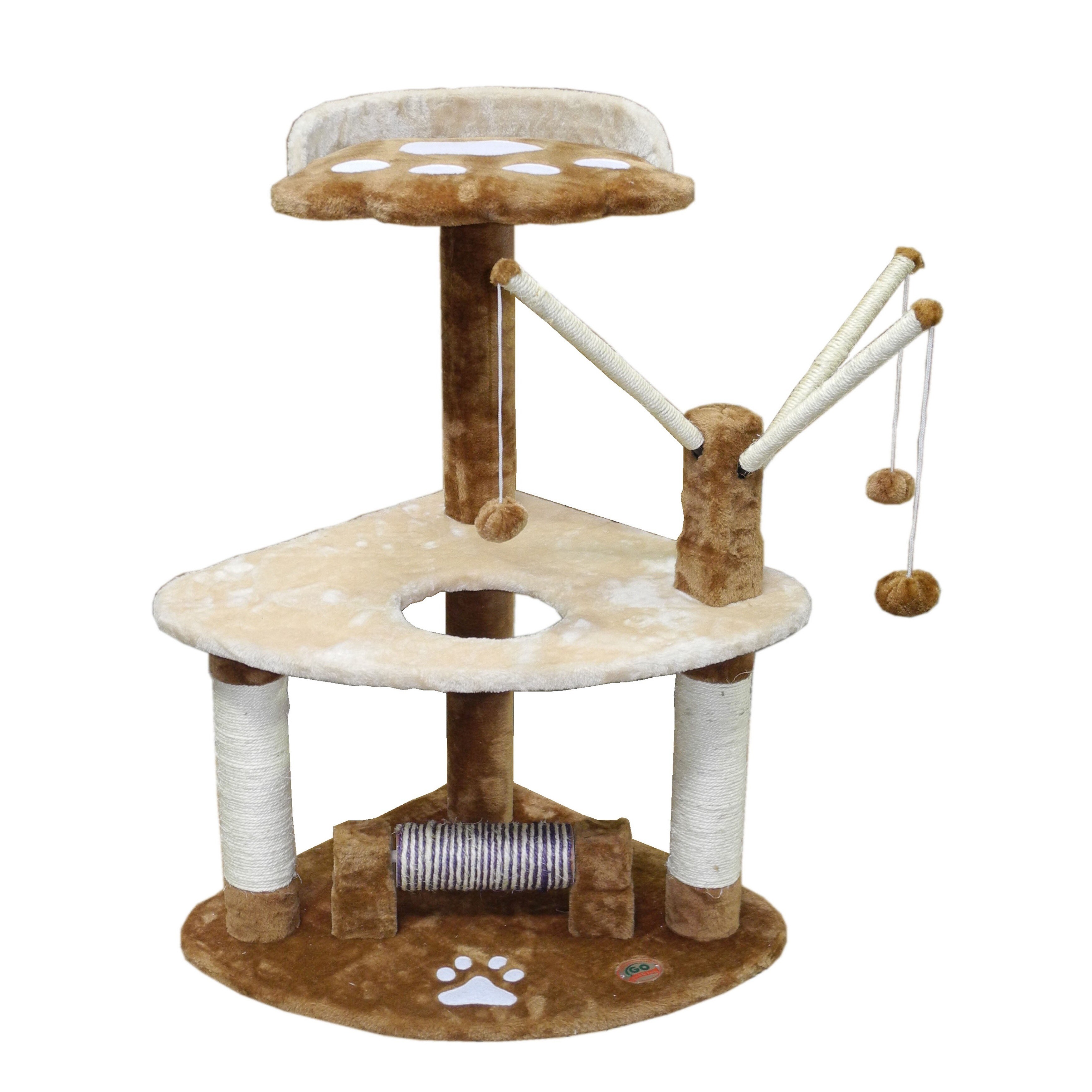 Shop Go Pet Club Cat Tree 36.25 inch Cat Tree Free Shipping Today