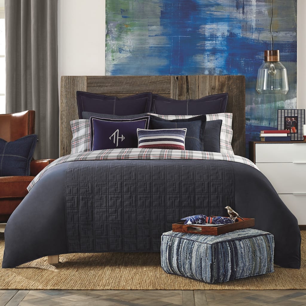 Tommy Hilfiger Academy Navy Comforter