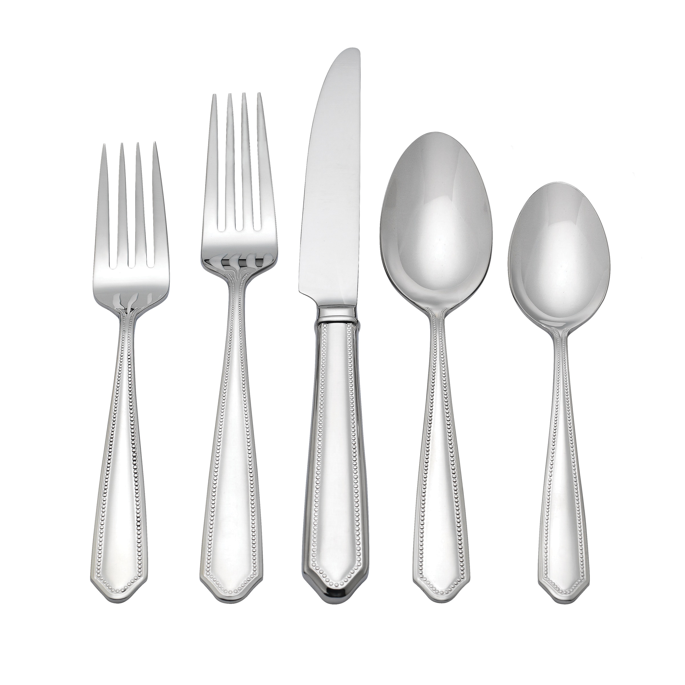 Reed & Barton Crestridge Bead 5-piece Flatware Set - Bed Bath