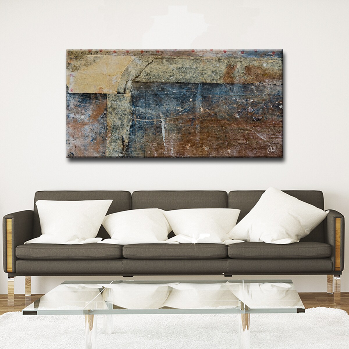 rustic paintings for living room