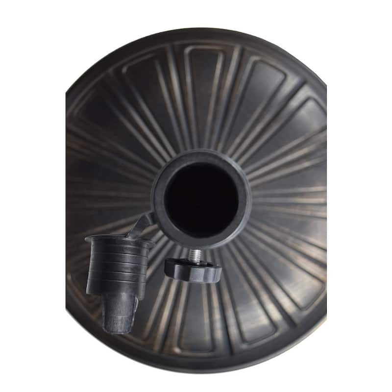 Cast Concrete 28 lb Umbrella Stand