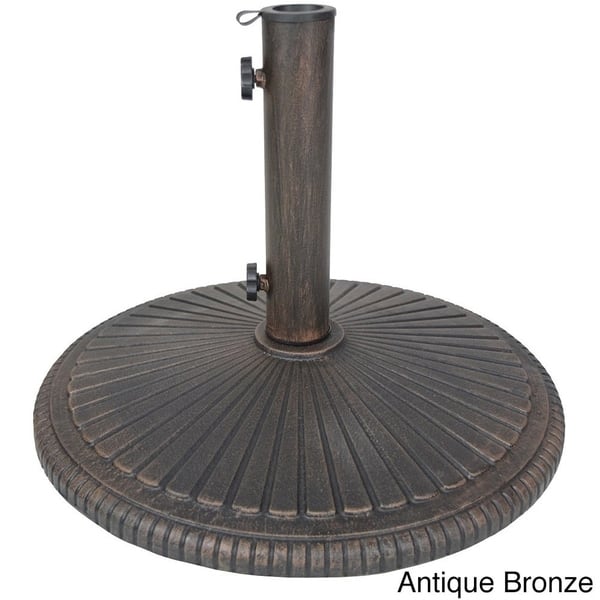 Shop Black Friday Deals On Heavy Duty Cast Iron 50 Lb Umbrella Stand Overstock 10910799