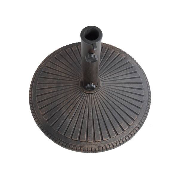 Shop Black Friday Deals On Heavy Duty Cast Iron 50 Lb Umbrella Stand Overstock 10910799