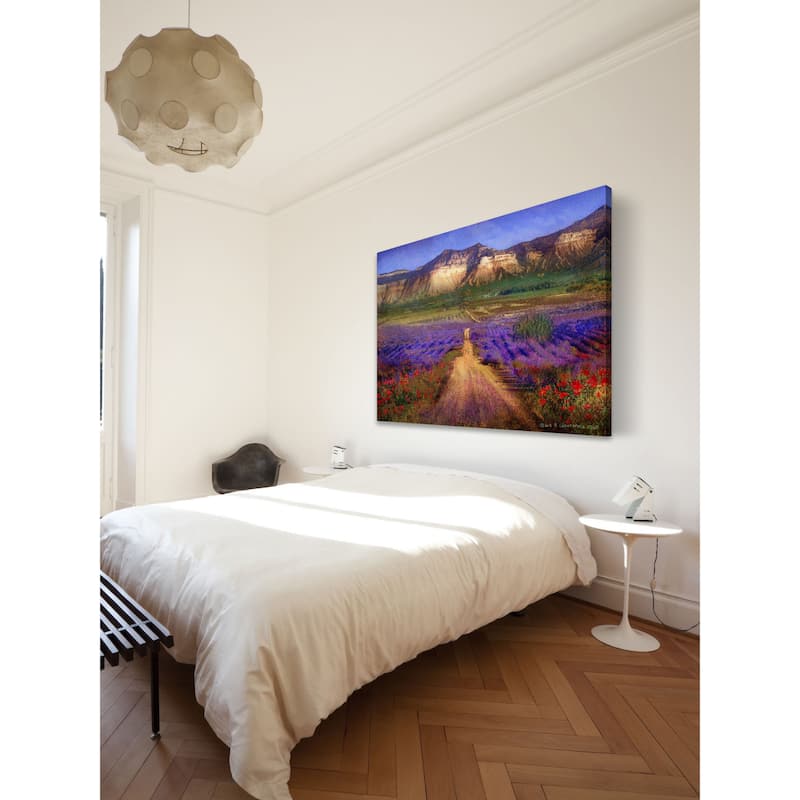 Marmont Hill - Bountiful Valley by Chris Vest Painting Print on Canvas - Multi-Color