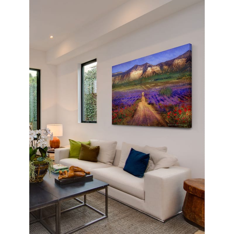 Marmont Hill - Bountiful Valley by Chris Vest Painting Print on Canvas - Multi-Color
