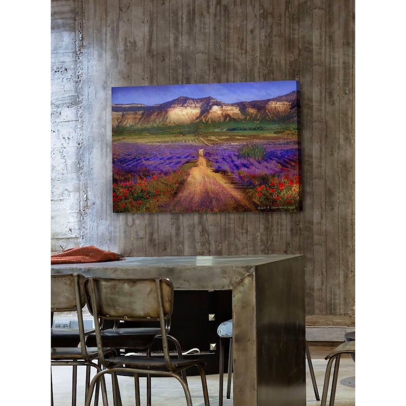 Marmont Hill - Bountiful Valley by Chris Vest Painting Print on Canvas - Multi-Color