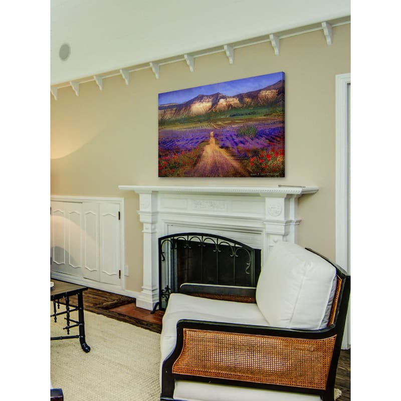 Marmont Hill - Bountiful Valley by Chris Vest Painting Print on Canvas - Multi-Color