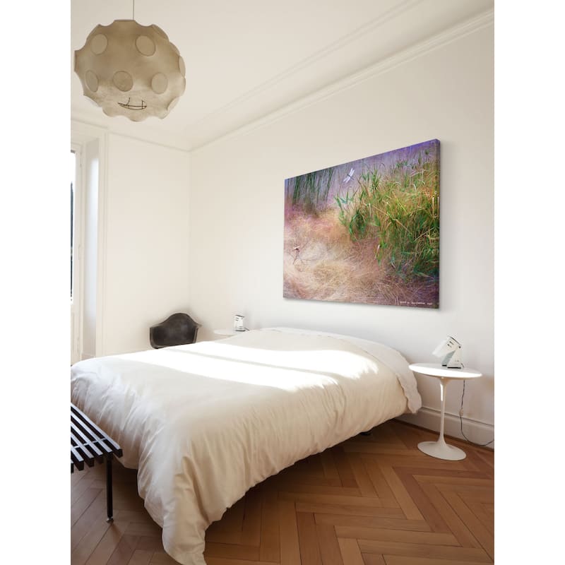 Marmont Hill - Muhly Grass Textures by Chris Vest Painting Print on Canvas - Multi-Color