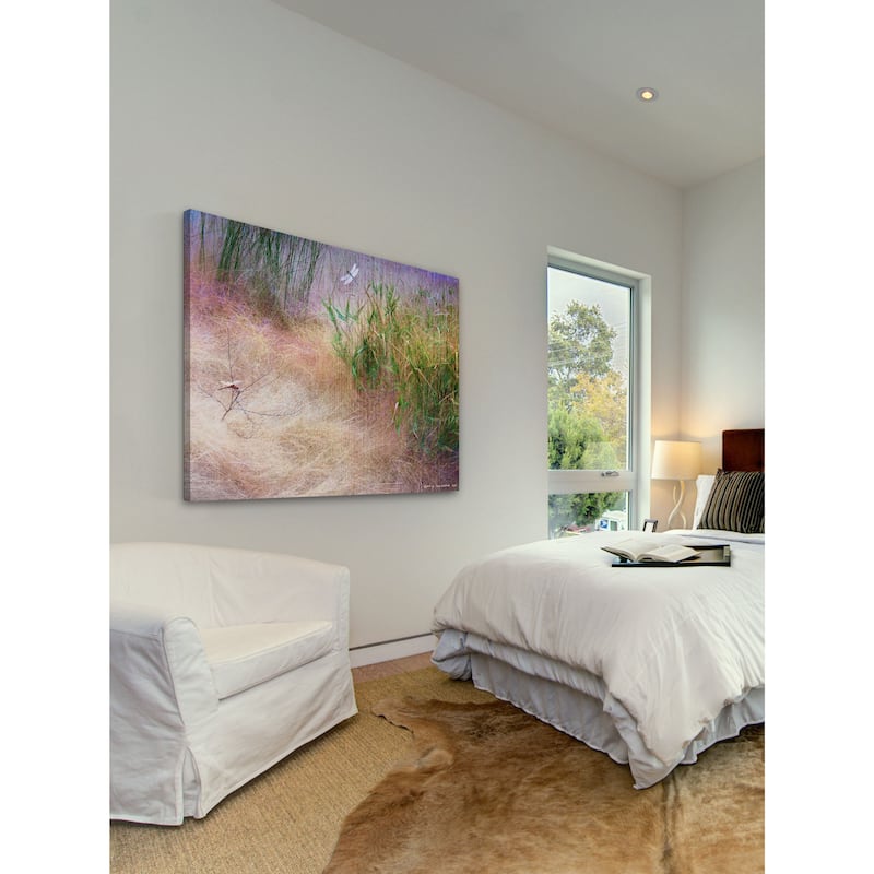 Marmont Hill - Muhly Grass Textures by Chris Vest Painting Print on Canvas - Multi-Color