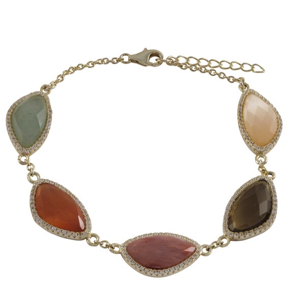 semi precious gemstone bracelets