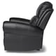 preview thumbnail 3 of 8, Charlie PU Leather Glider Recliner Club Chair by Christopher Knight Home