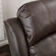 preview thumbnail 7 of 8, Charlie Bonded Leather Glider Recliner by Christopher Knight Home