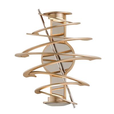 Corbett Lighting Spellbound 6-light Silver Wall Sconce
