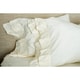 preview thumbnail 3 of 1, Cream Ruffle Sheet Set