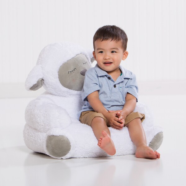 Trend Lab Lamb Children's Plush Character Chair