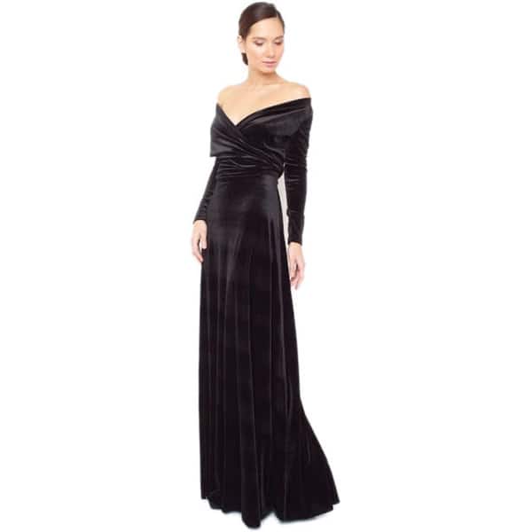 knee length dresses for ladies Velvet Maxi Dress – Alice Loves Clothes main image 0