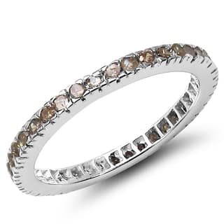 Malaika Wedding Rings For Less Malaika Sterling Silver 3 5 Carat Genuine Champagne Diamond Ring