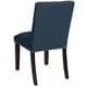 preview thumbnail 4 of 5, Skyline Furniture Nail Button Dining Chair in Linen Ocean