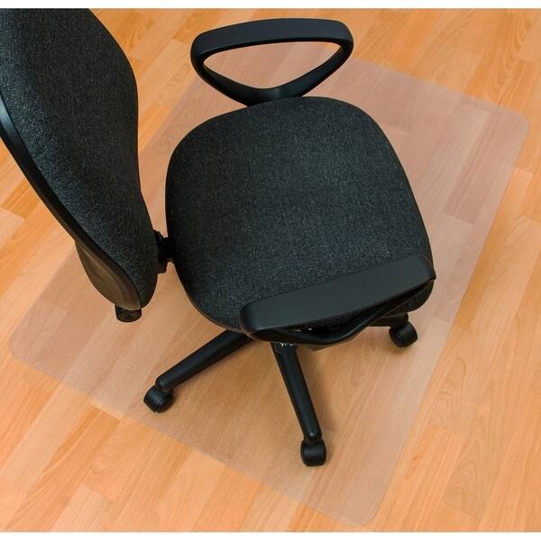 Shop Ecotex Enhanced Polymer Rectangular Chair Mat For Hard