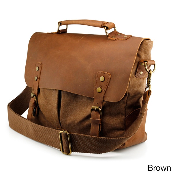 Men Medium Vintage Business Messenger Bags Shoulder Crossbody Bag Male Bag Lot H